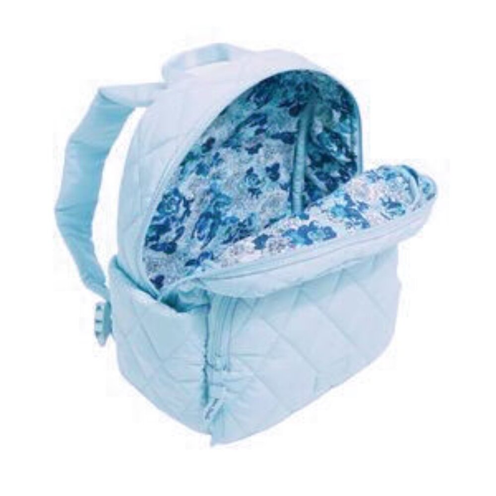 Vera Bradley Essential Large Backpack in Ultralight- Sea Salt Blue